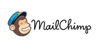 MailChimps logo showcases a smiling chimp wearing a blue cap, playfully positioned next to the brand name in cursive. Its as inviting as LeadMethod, promising seamless interactions and engagement.
